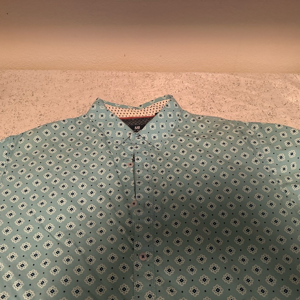 Denim & Flower Burgundy Floral Button-Up Shirt